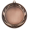 Medal, "Insert Holder", Double - Holds (2) - 2-3/4" Dia